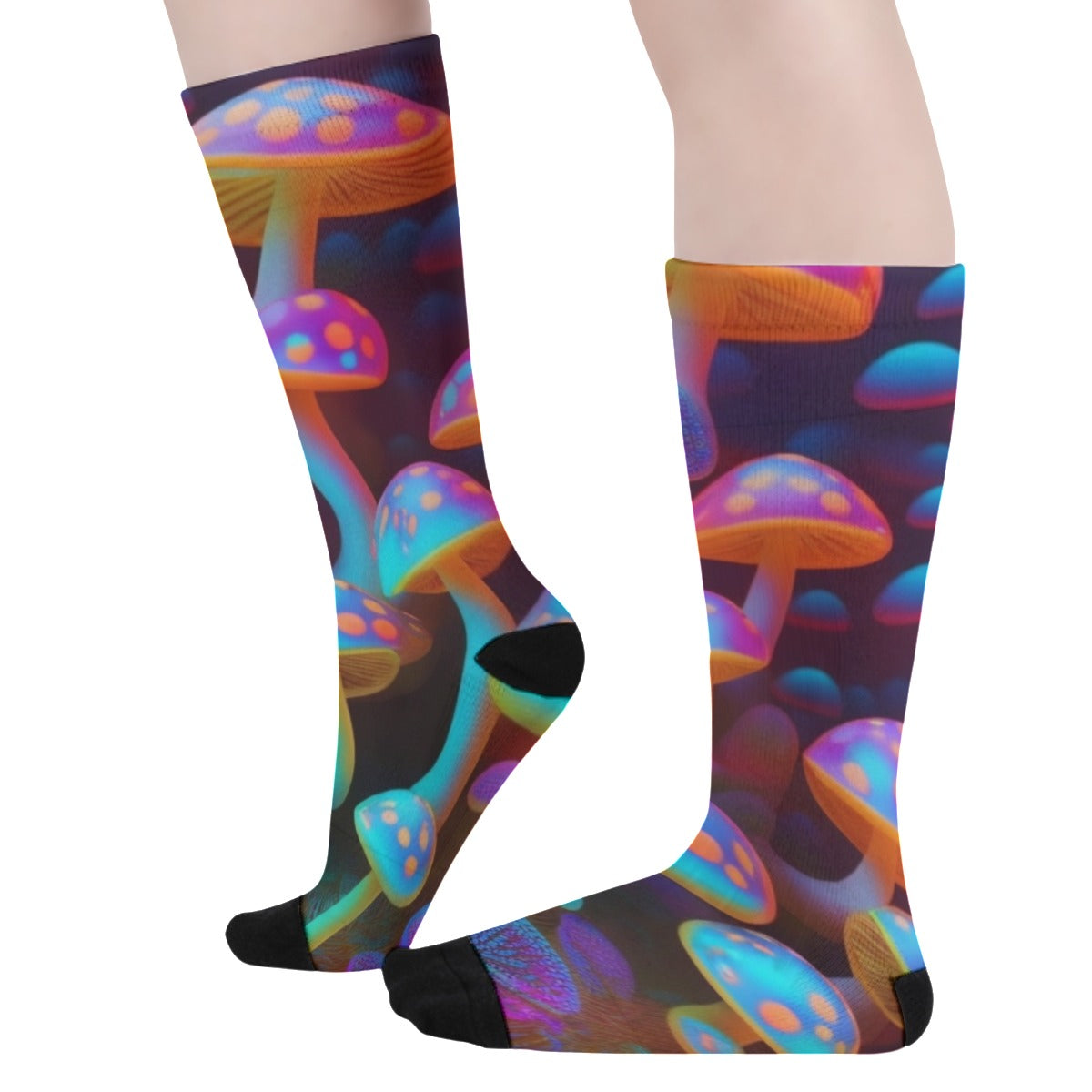 Shroomy Acid Unisex Long Socks - Iamdubeu