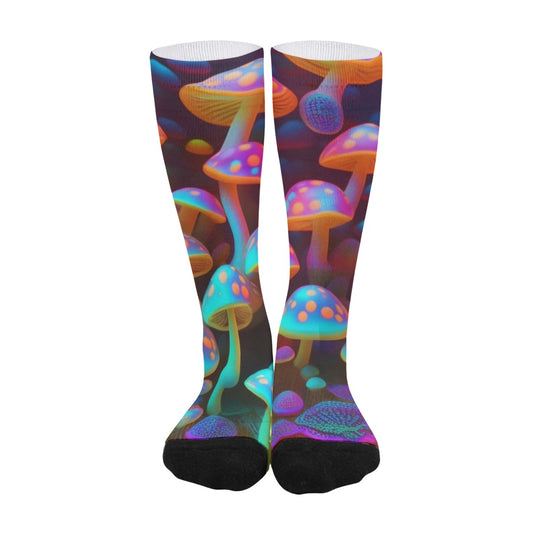 Shroomy Acid Unisex Long Socks - Iamdubeu
