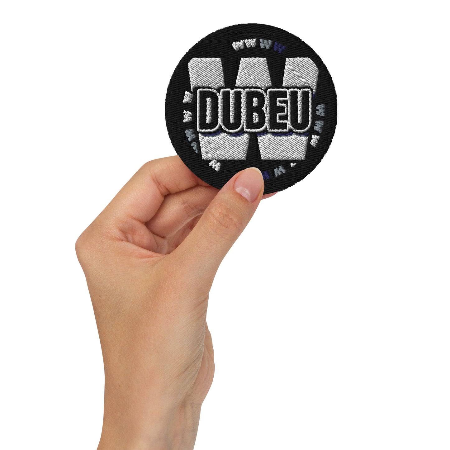 Dubeu Embroidered patches (Black) - Iamdubeu