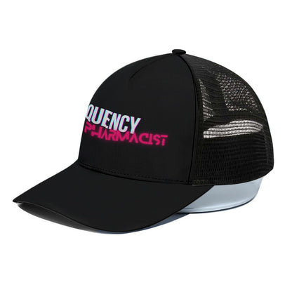 Frequency Pharmacist Hat With Black Half-mesh