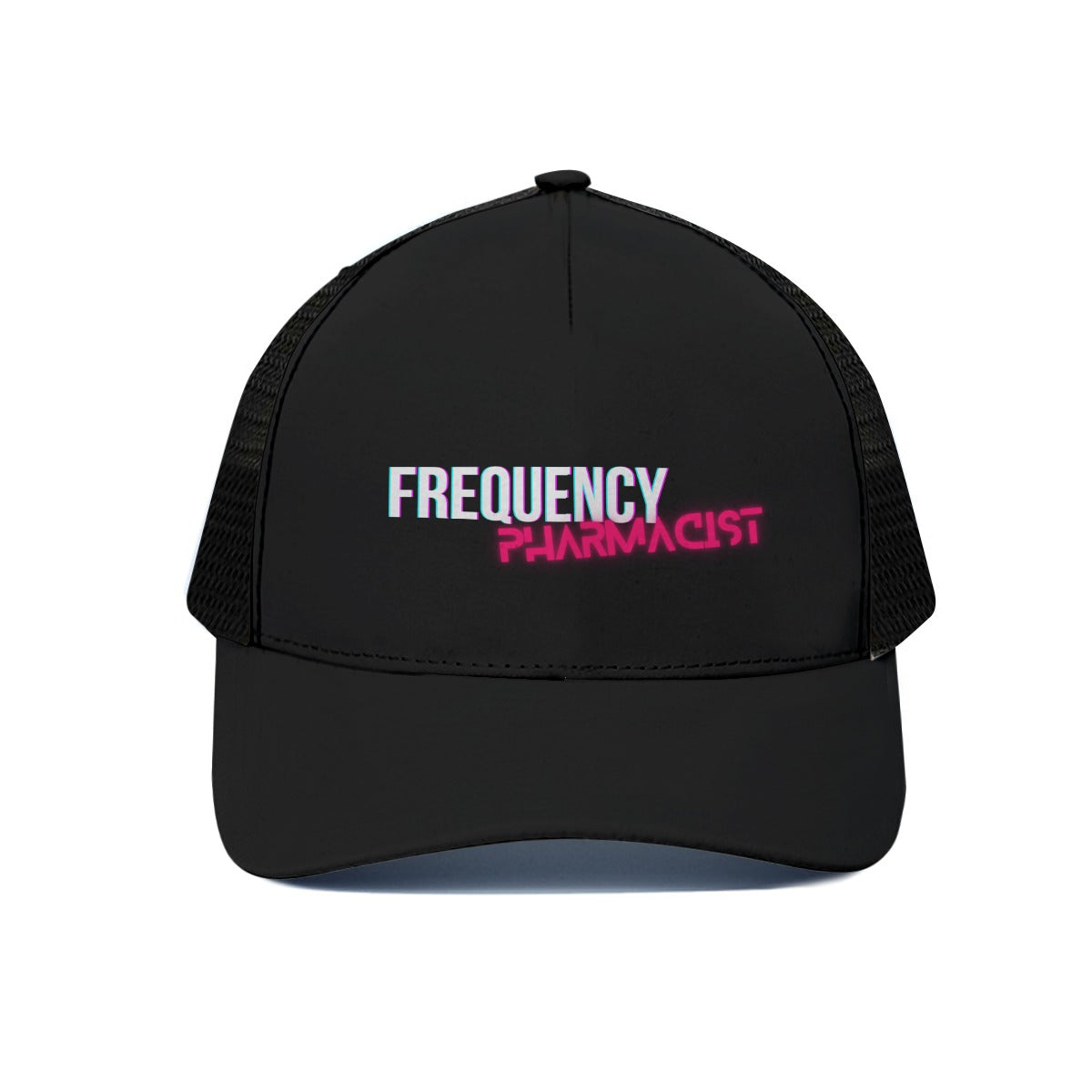 Frequency Pharmacist Hat With Black Half-mesh