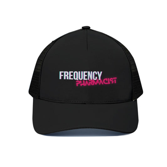 Frequency Pharmacist Hat With Black Half-mesh