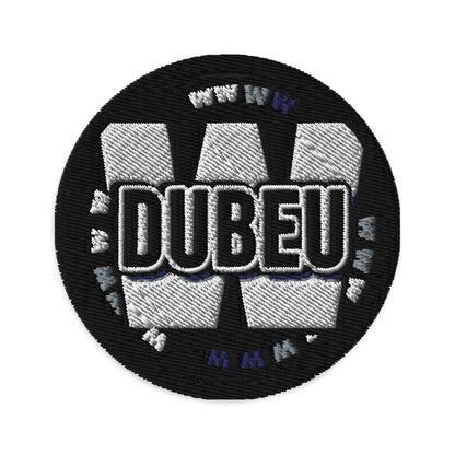 Dubeu Embroidered patches (Black) - Iamdubeu