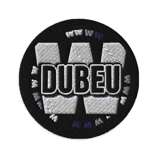 Dubeu Embroidered patches (Black) - Iamdubeu