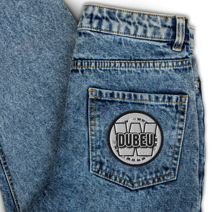 Dubeu Embroidered patches (White) - Iamdubeu