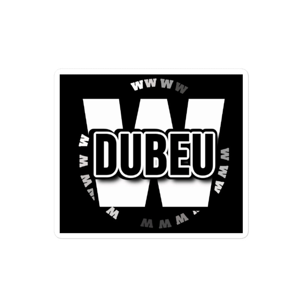 Dubeu Bubble-free stickers - Iamdubeu