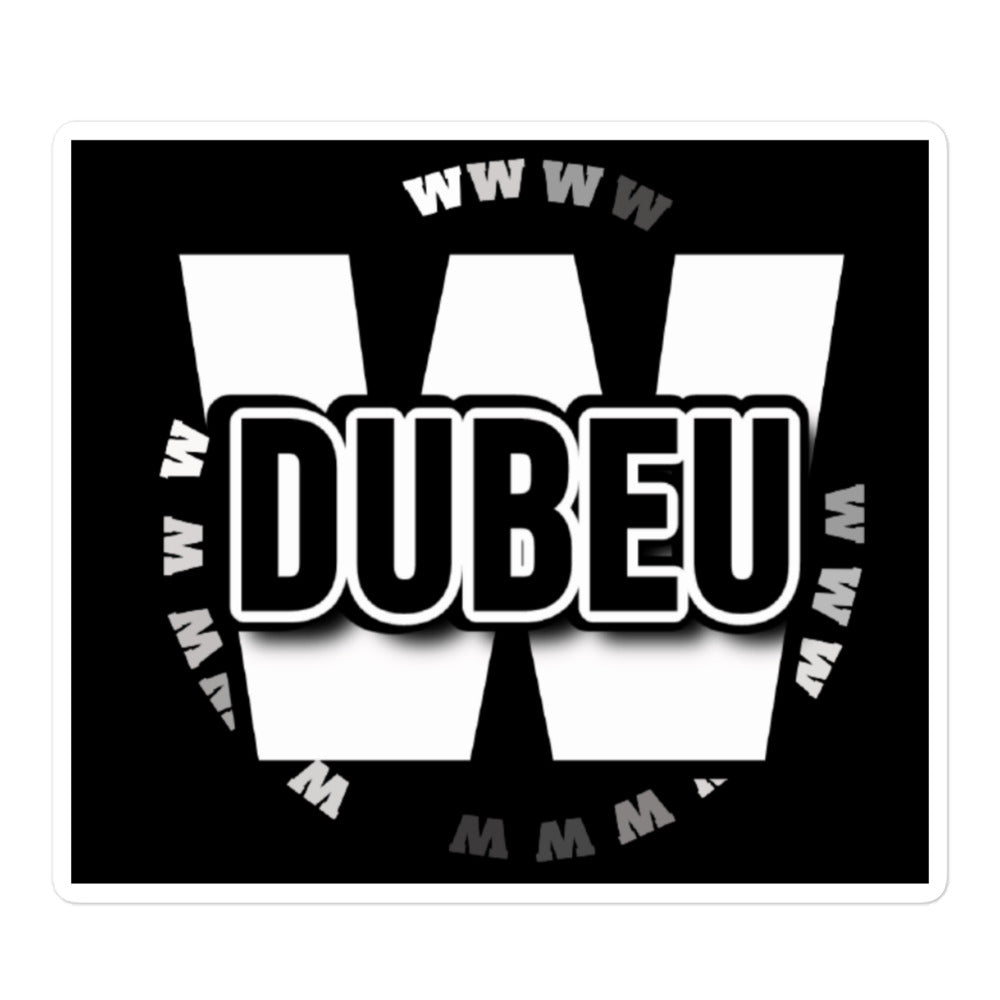 Dubeu Bubble-free stickers - Iamdubeu
