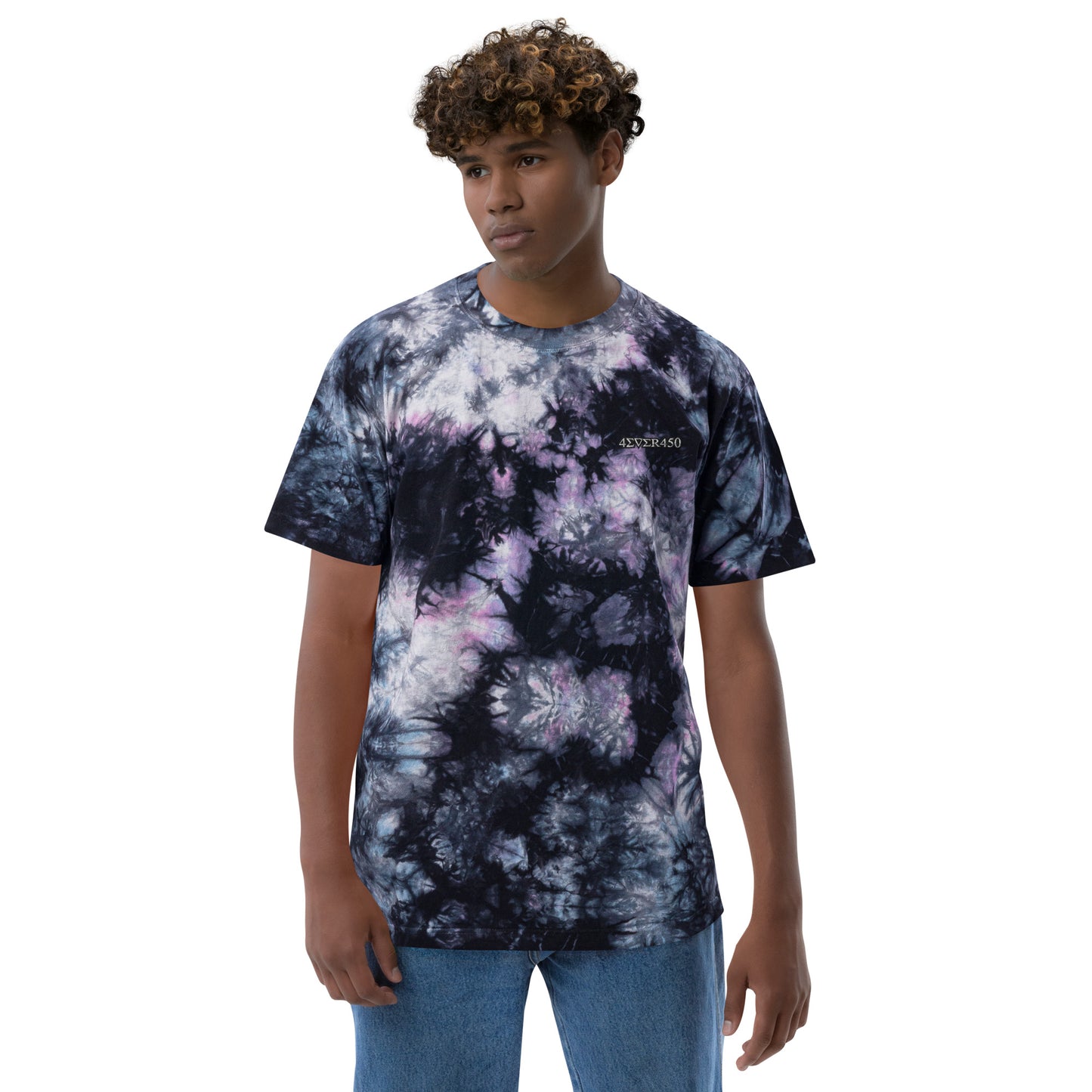 4Ever450 Oversized tie-dye t-shirt - Iamdubeu