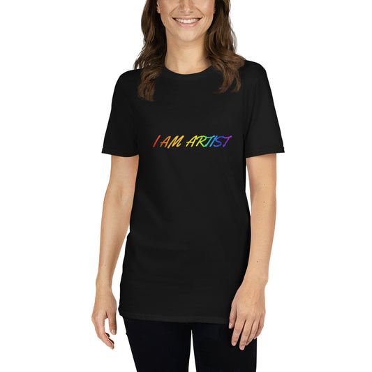 I Am Artist 4Ever450 Short-Sleeve T-Shirt - Iamdubeu